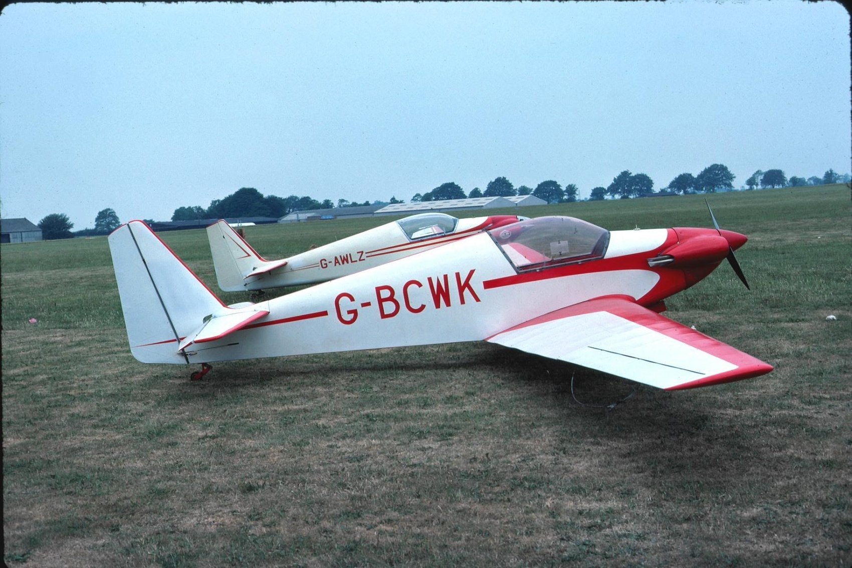 Fournier RF3 G-BCWK at Sywell, 1976
