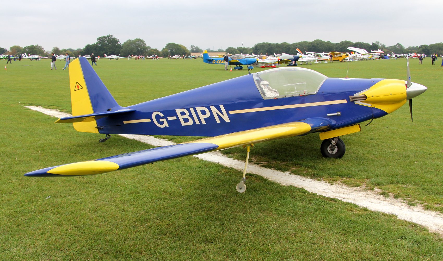 Fournier RF3 G-BIPN at Sywell, 2011