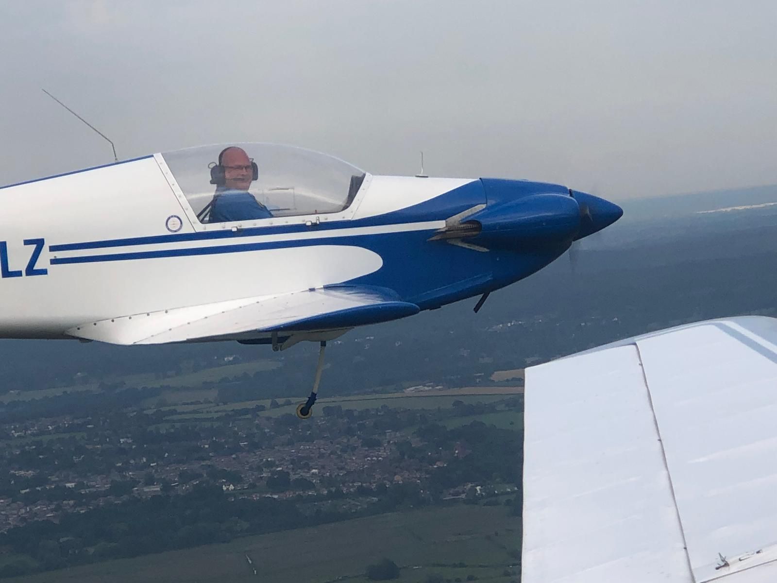 G-AWLZ · air-to-air, photographed from RF5 G-AZJC