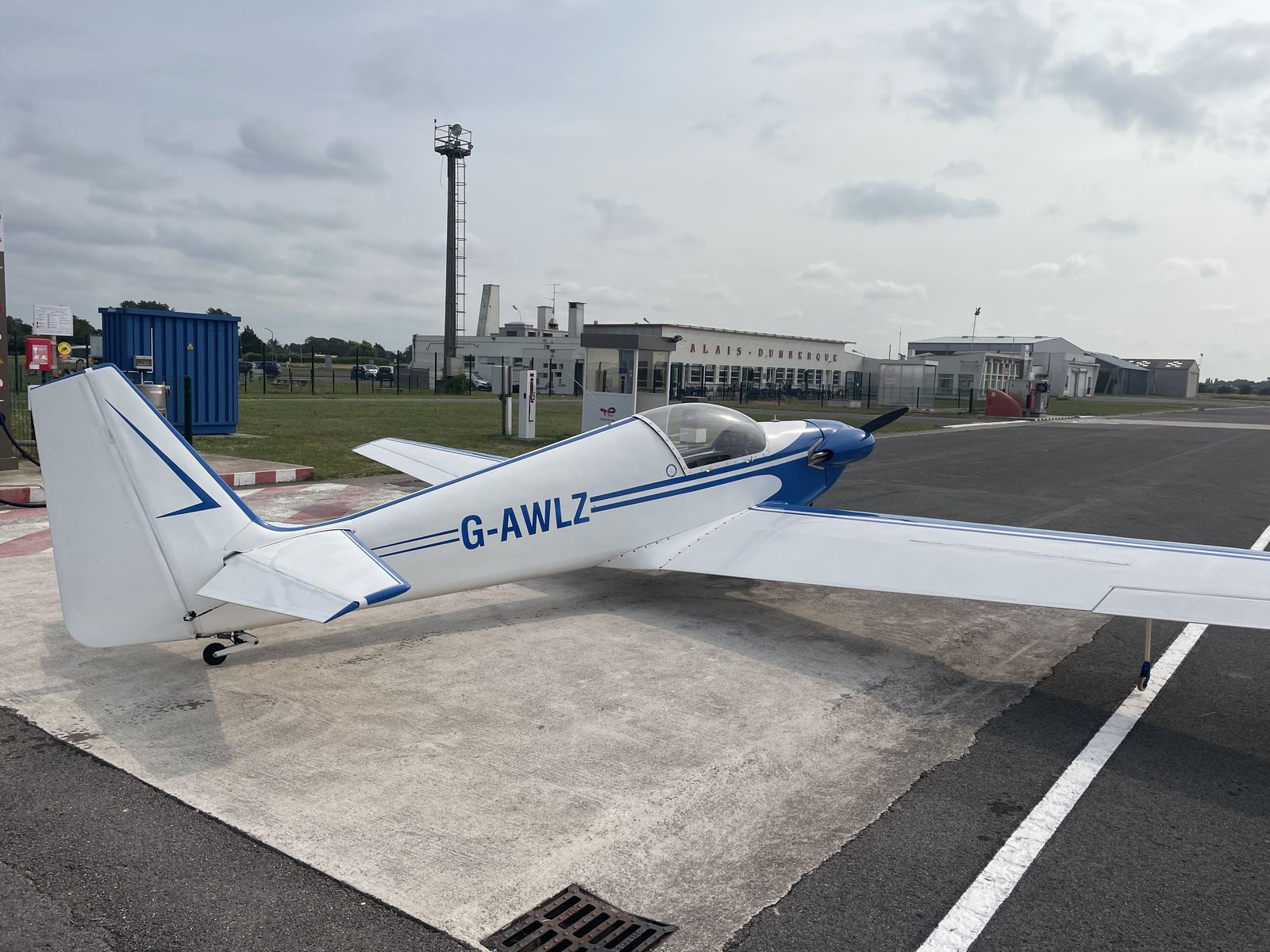 G-AWLZ · Calais-Dunkerque, France
