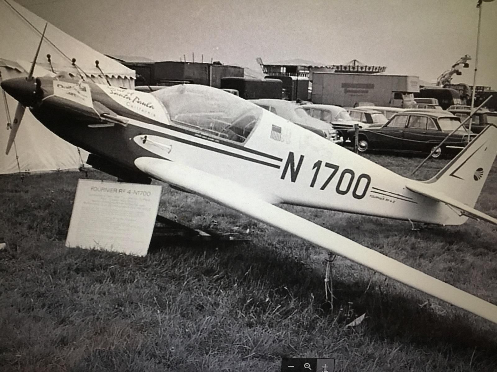 N1700 · Biggin Hill, 1969, after the transatlantic delivery flight