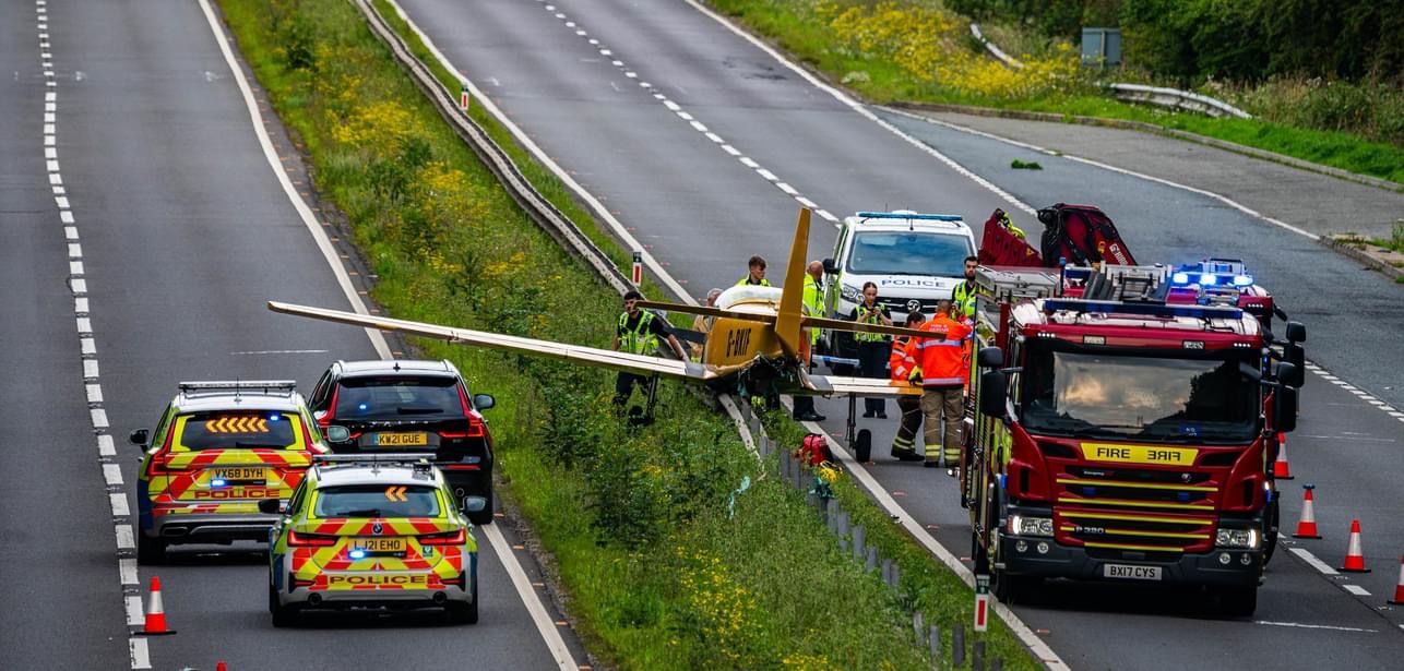 G-BKIF · recovery after a fuel-exhaustion forced landing, nobody hurt