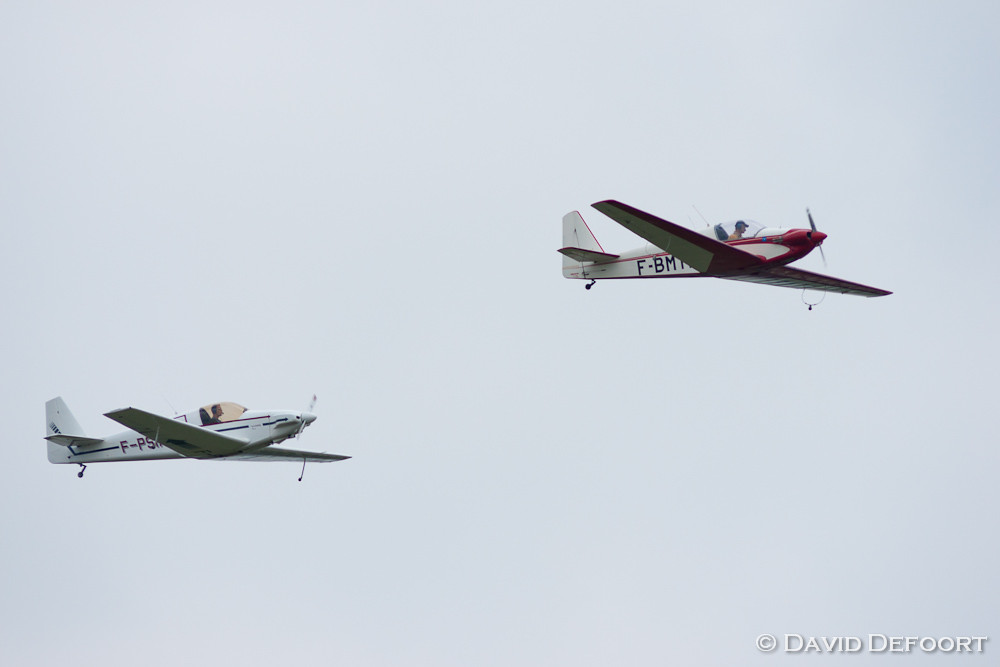 Two RF7s in flight, F-PSIR and another French-registered aircraft