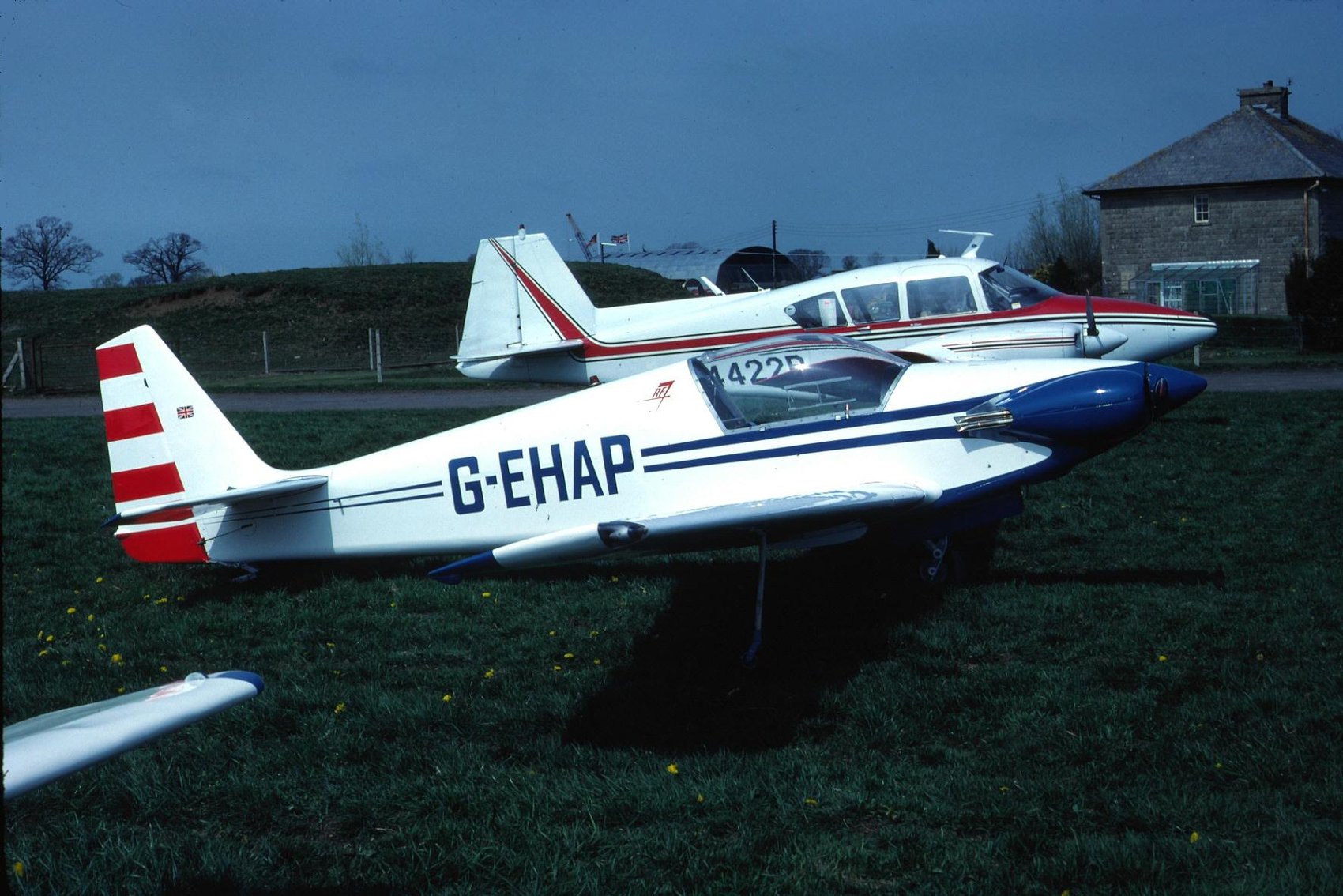 Fournier RF7 G-EHAP at Henstridge, 1982