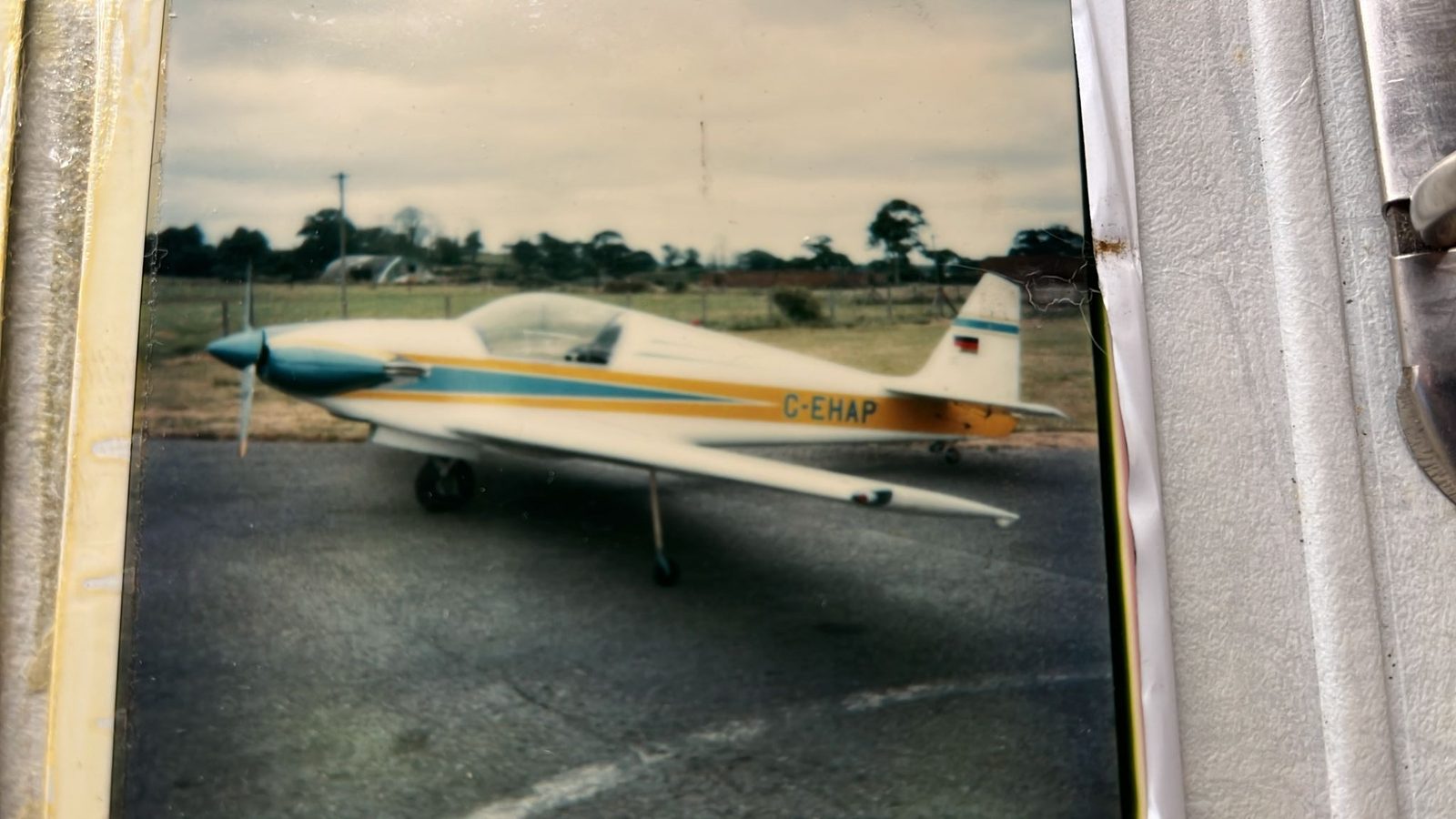Fournier RF7 G-EHAP, archive print