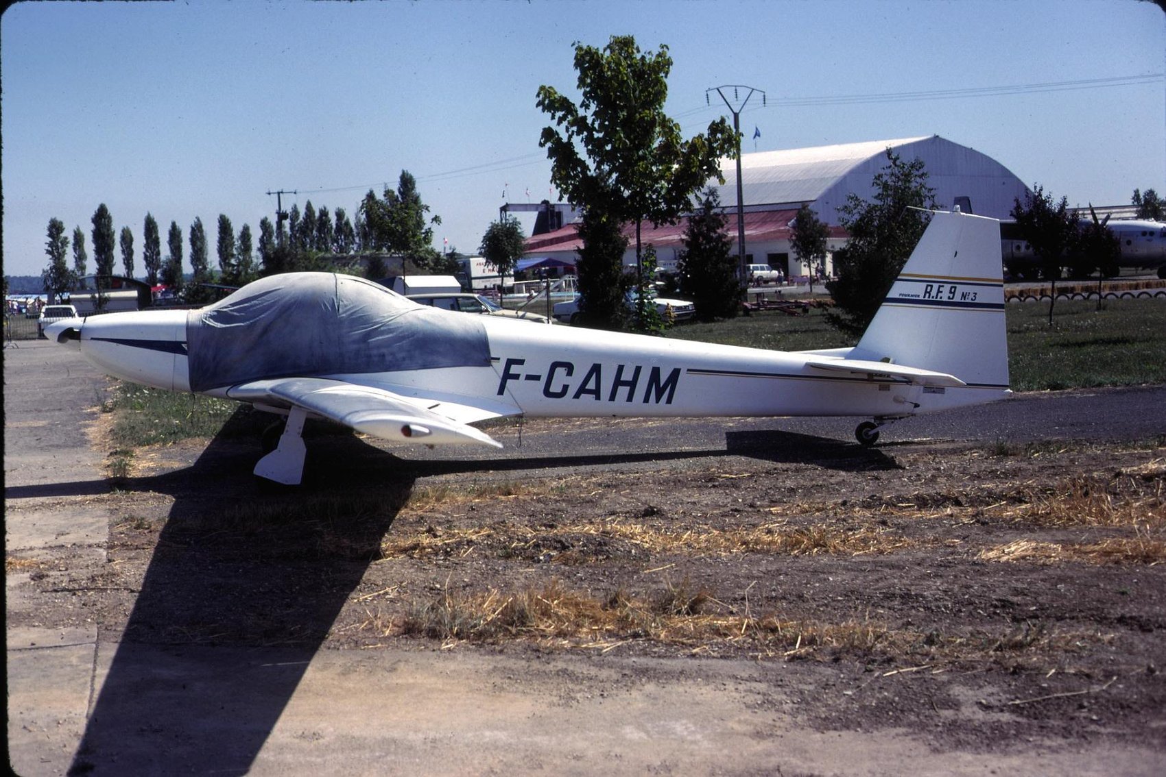 Fournier RF9 F-CAHM at Brienne, 1983, 
