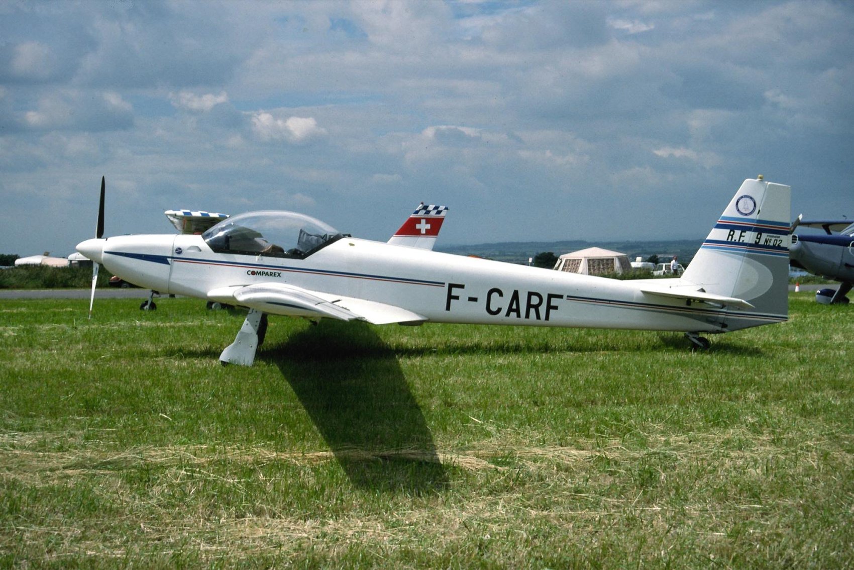 Fournier RF9 F-CARF at Wroughton, 1993, 