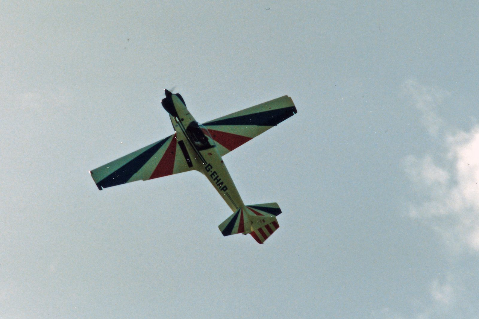Fournier RF7 G-EHAP in flight