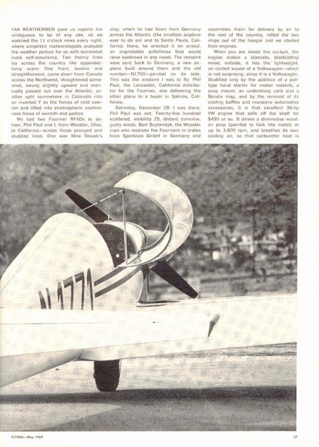Cheap Thrills, Flying May 1969