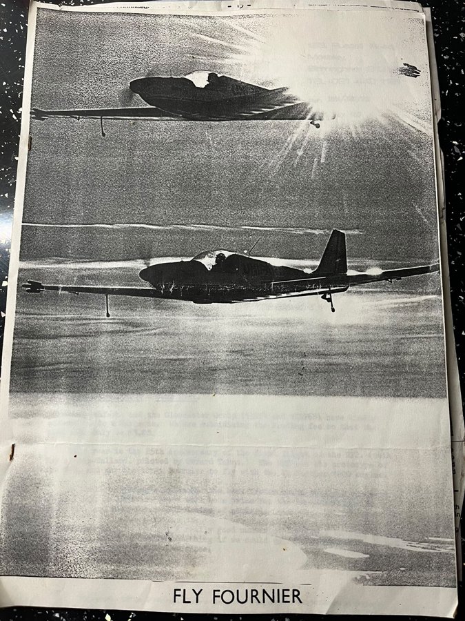 Unipart Aerobatic Team News newsletter, cover photograph of two RF4s in flight
